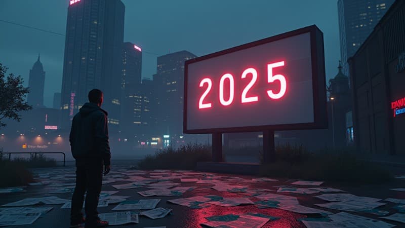 2024 in Review: GTA 6's Second Trailer Remains Elusive, Concept art for illustrative purpose - Monok